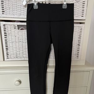 Lululemon black tights 7/8